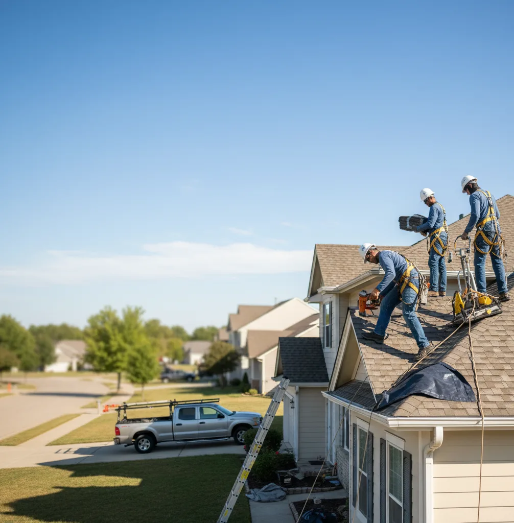 Roof Leak Repair in White House, TN